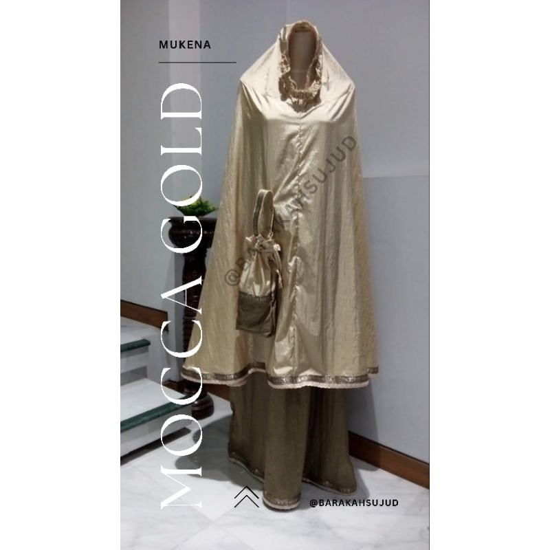 (Pre - Order) Alat Sholat /Mukena Atasan bawahan Premium/Mukena Cantik Nyaman - Barakah Sujud/Mukena