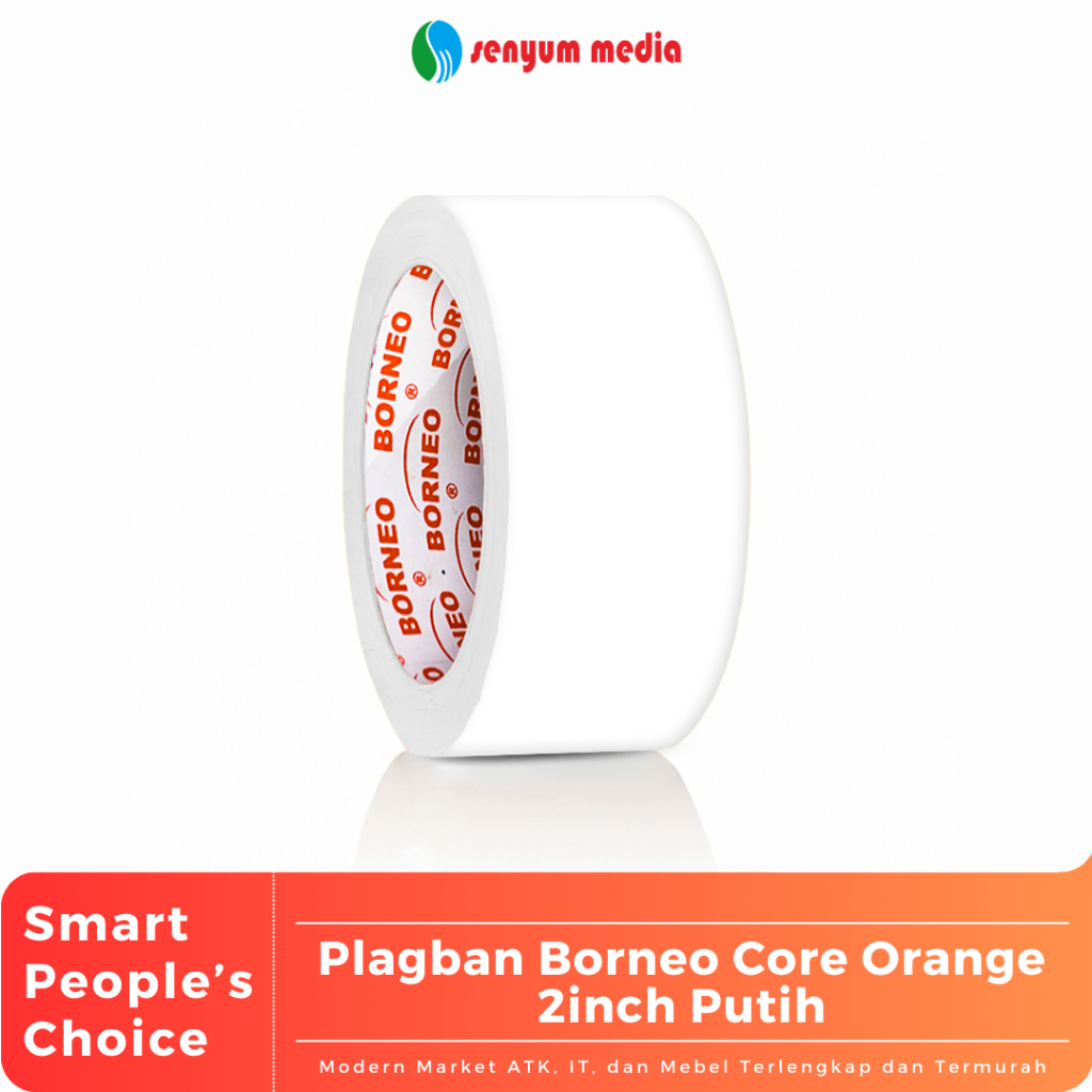 

Plagban Borneo Core Orange 2inch Putih (1 Pcs) (S:PCS)