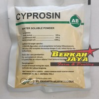 CYPROSIN antibiotik obat ayam hewan unggas