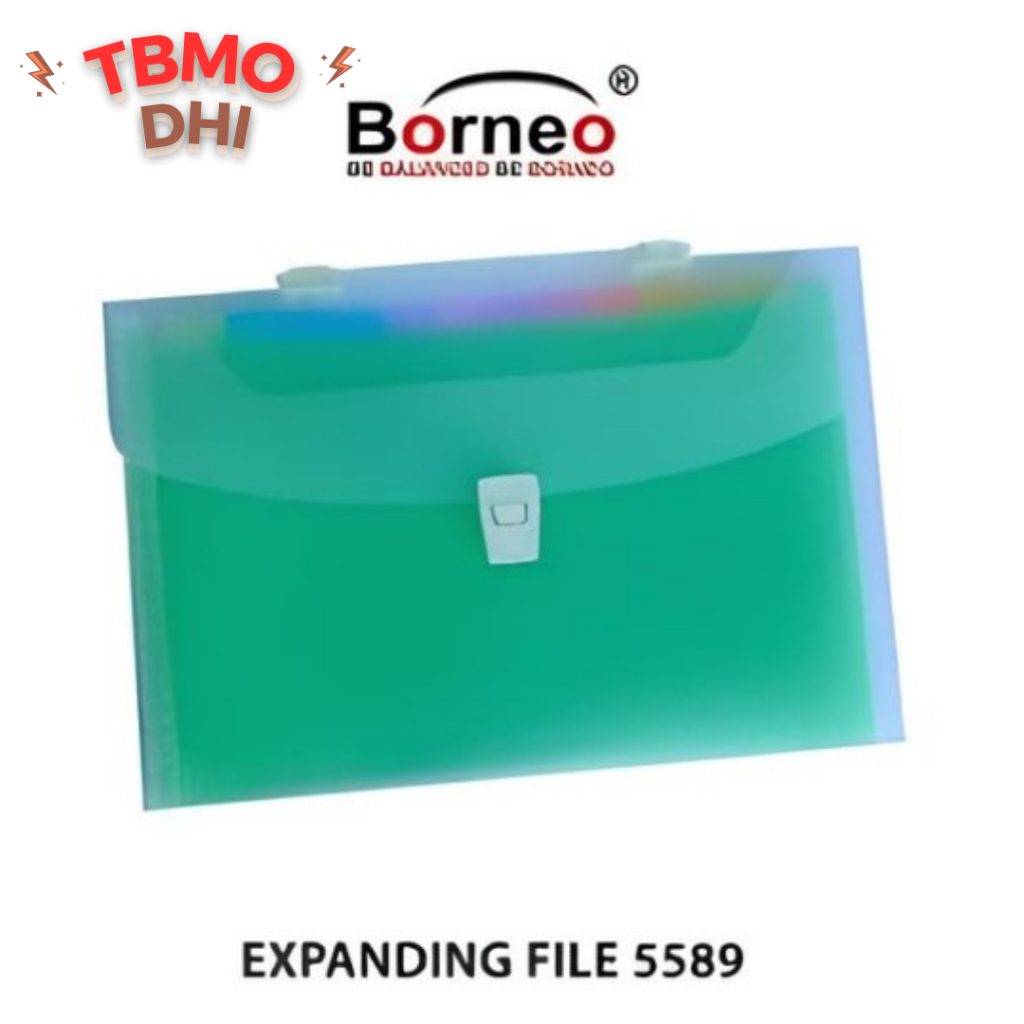 

TBMO EXPANDING FILE RAINBOW BORNEO 5589-EFMB0006 / Expanding File Borneo