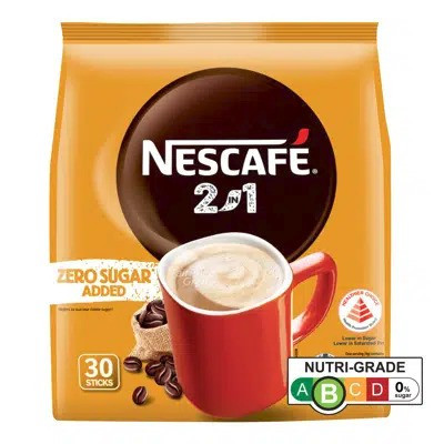 

Nescafe 2 in 1 Zero Sugar