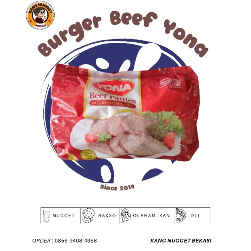

BEEF BURGER YONA / CHIK BURGER CHAMP