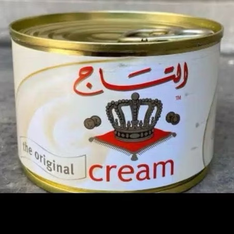 

Cream Qistah Taaj merk Taj mahkota isi 155 gram Krim Susu Qistoh import Saudi Arabia