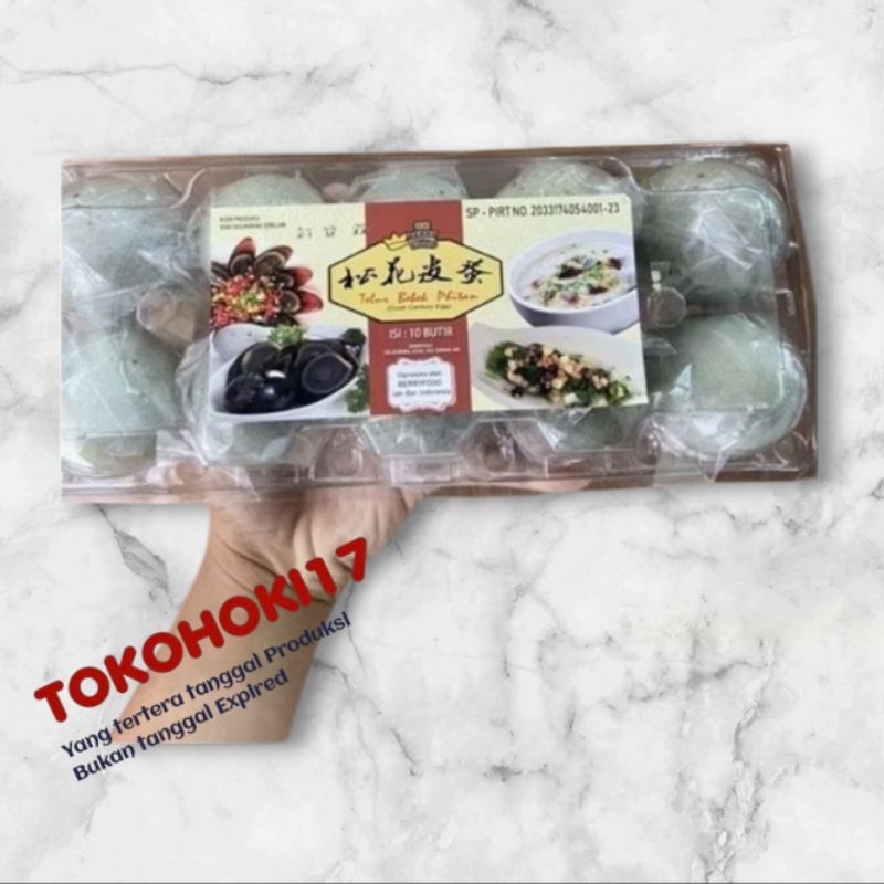 

Telor bebek phitan / pitan / pi dan皮蛋 10pc