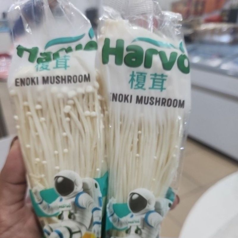 

JAMUR ENOKI!!! Merk disesuaikan dengan stok yang ready