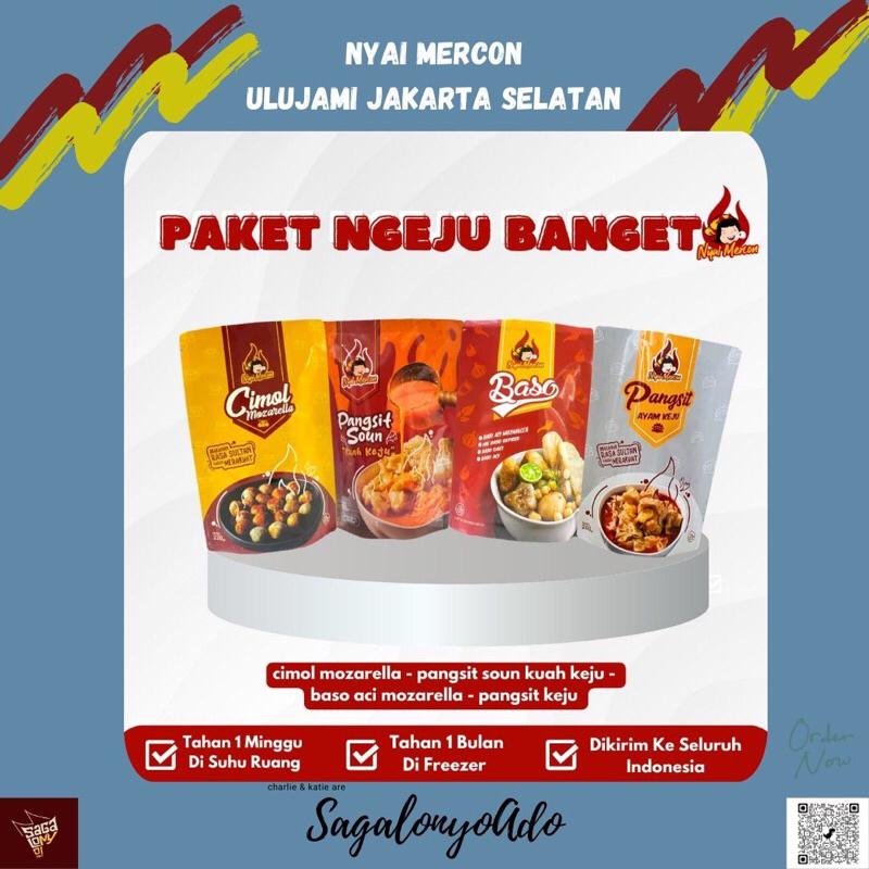 

Paket Serba Keju Nyai Mercon