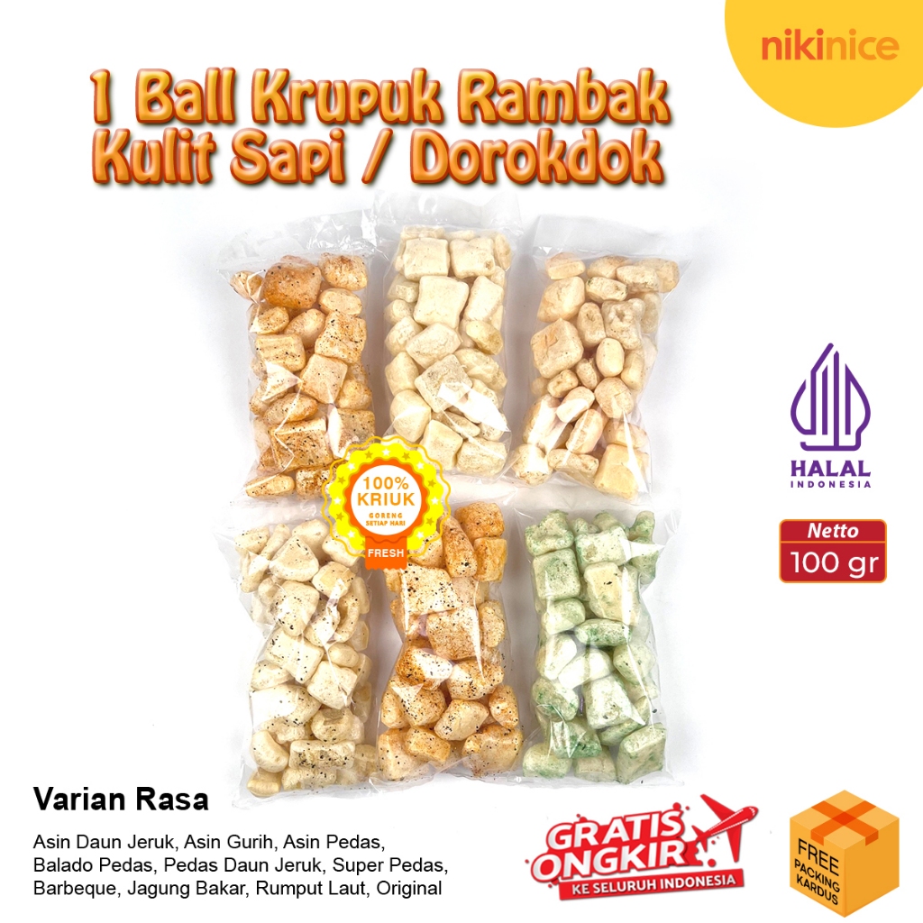 

Kerupuk Dorokdok 100 Gram