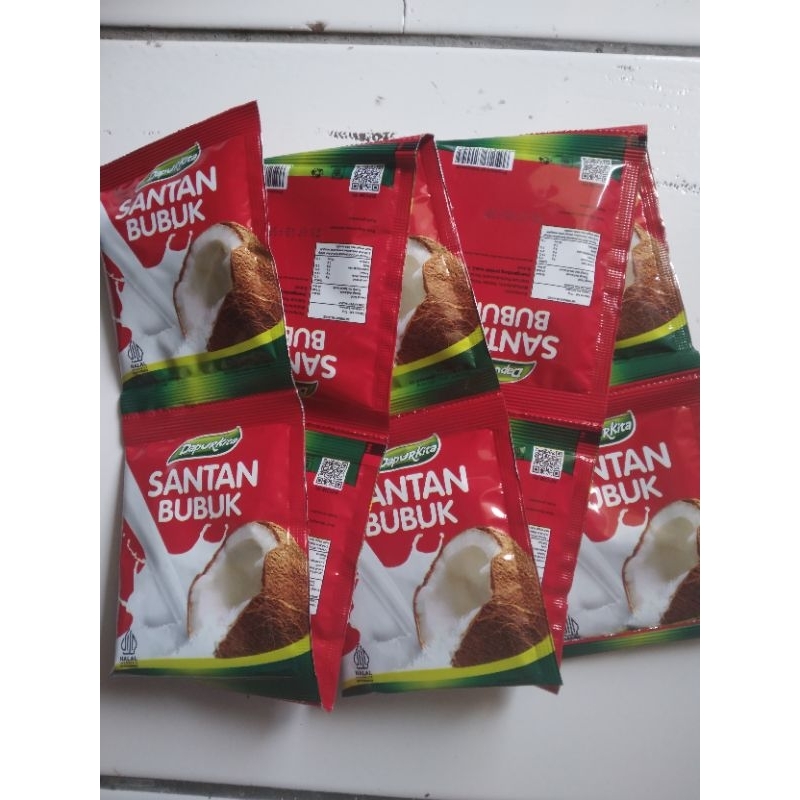 

Santan Bubuk Dapur Kita Kemasan 1 Renceng isi 10 Sachet