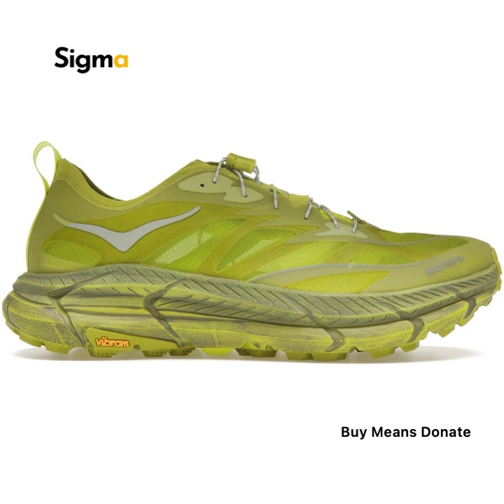 Sepatu Lari HOKA One One Mafate Speed 4 Lite Satisfy Sulfur