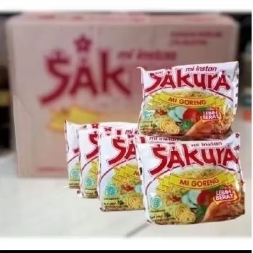 

Sakura mie goreng instan