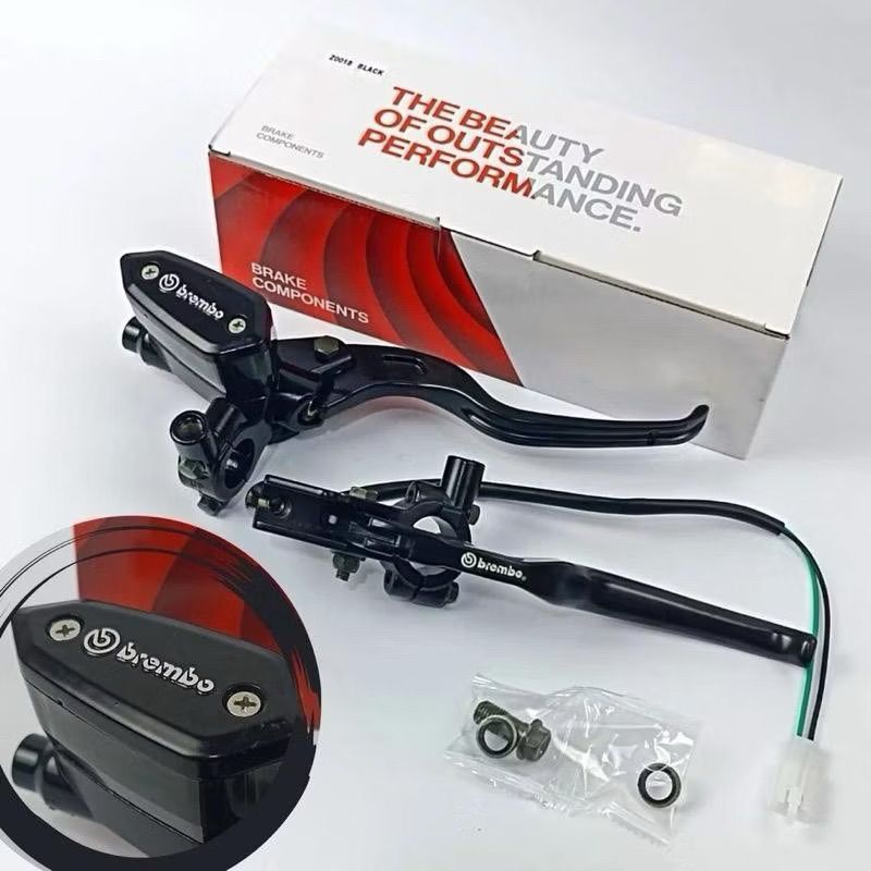 Handle Master Rem Oval Black BRCMBO Set Kanan Kiri Model RCB Tabung Oval Universal Mio Beat Vario Ae