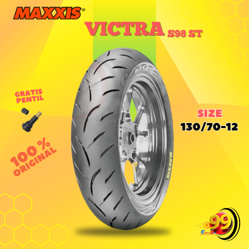 MAXXIS VICTRA 130/70 Ring 12 Tubeless Ban Motor Vespa Matic