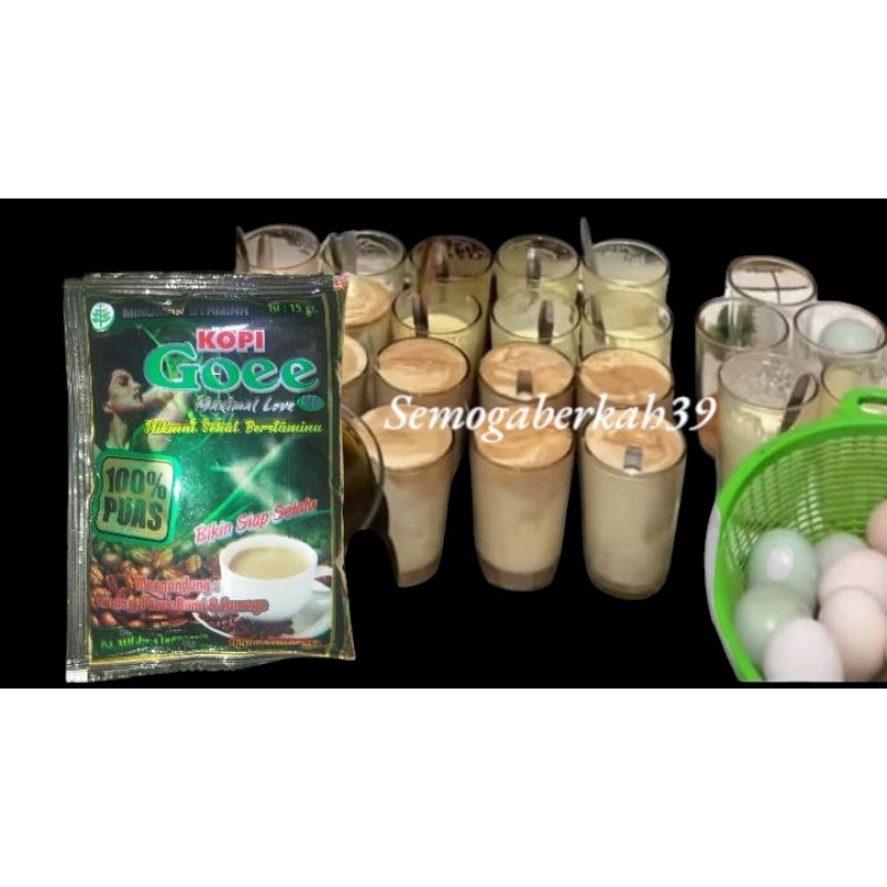 

Kopi Goee original 100% ecer per sachetan