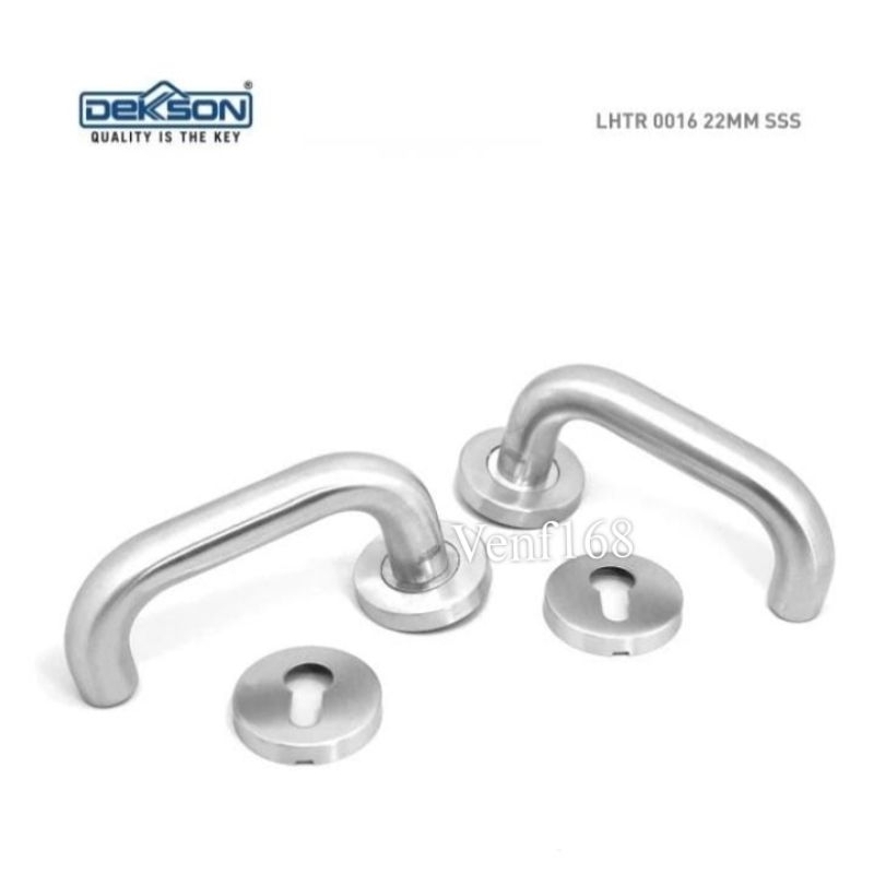 Lever Handle Tube Roses Dekkson LHTR 0016 22MM SSS *