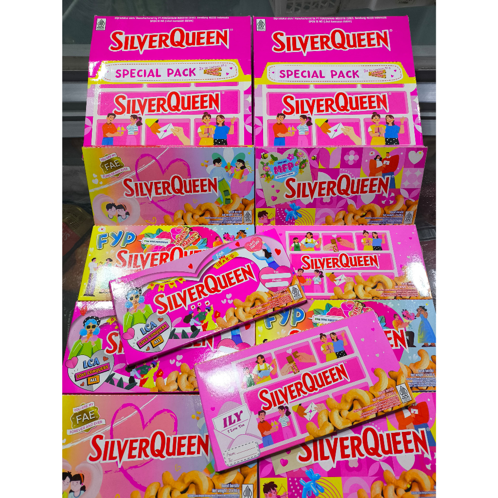 

SILVERQUEEN SPECIAL PACK 55 GRAM