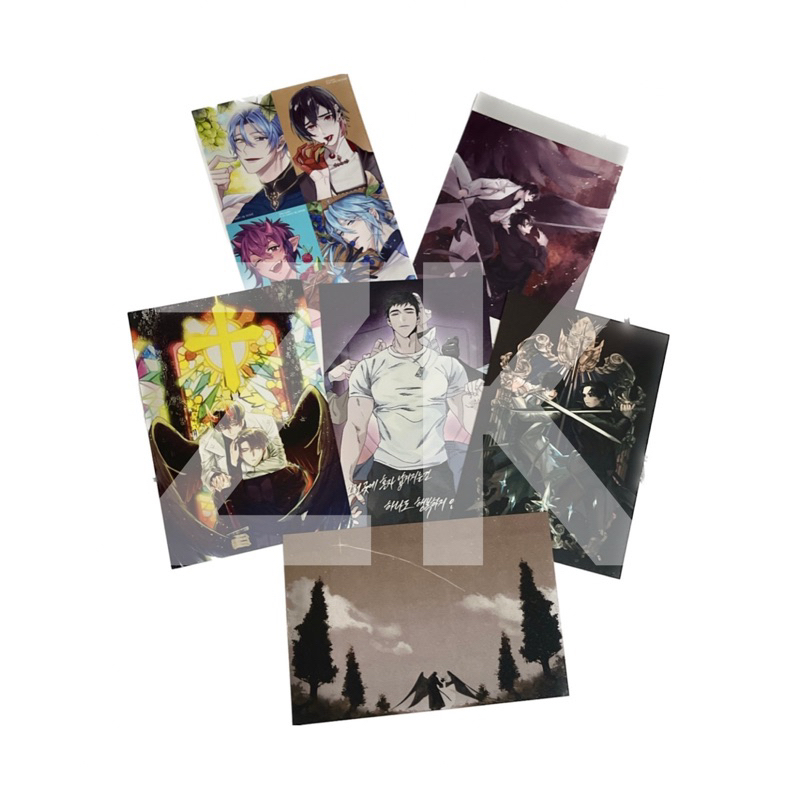 Postcard ORV Genshin Joonghyuk Dokja