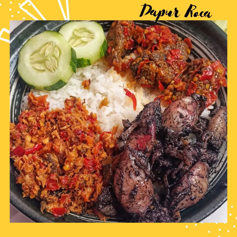 

Paket Cumi Hitam,Tuna Asap Pedas,Paru Mercon