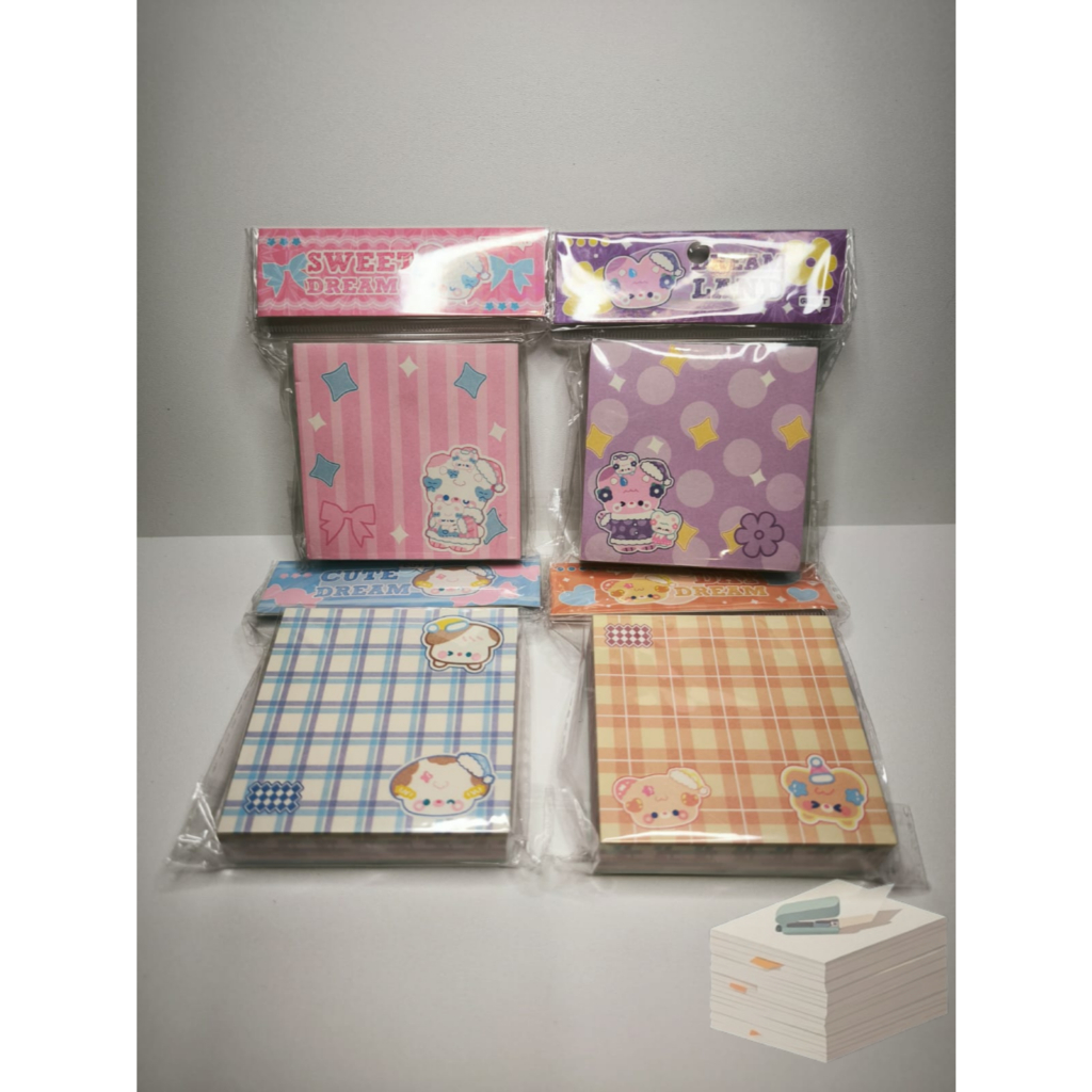 

Sticky Notes Dreamy Memo Pad Tempelan Kertas Catatan Memo Tempel 200 lembar