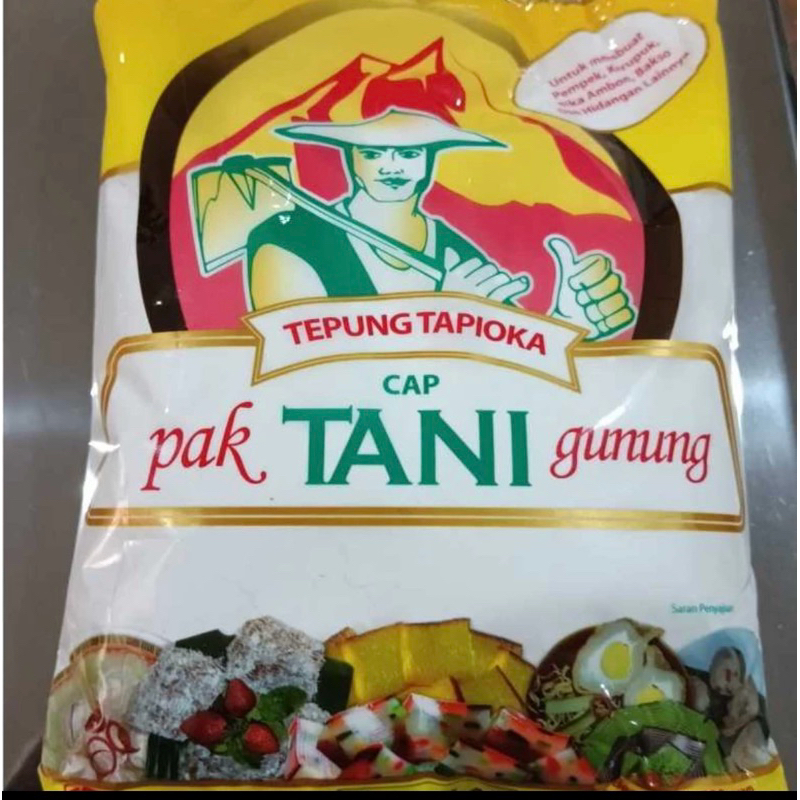 

Tepung Sagu/Tapioka Cap Pak Tani gununng 500g