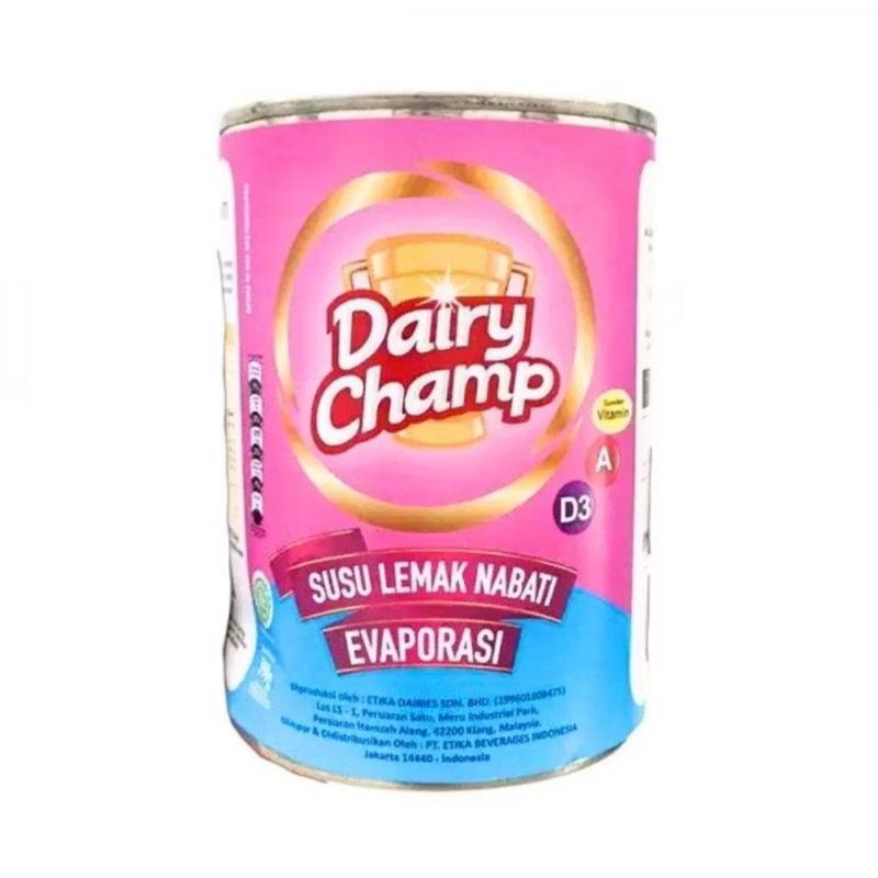 

SUSU EVAPORASI DAIRY CHAMP 390g