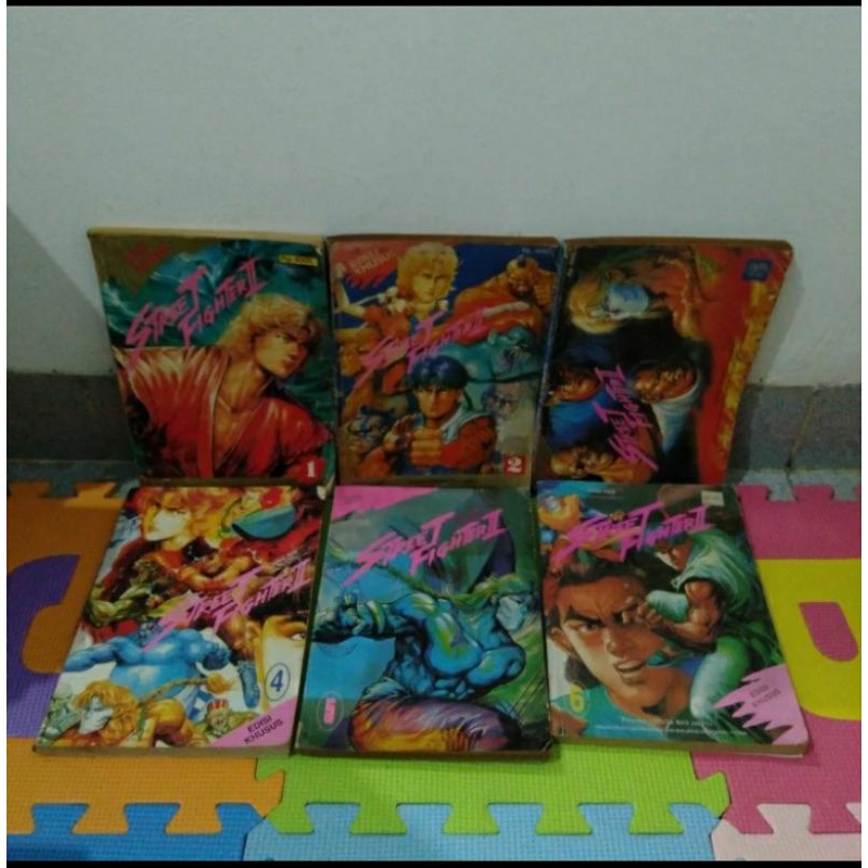 komik full set tamat street fighter ii edisi khusus