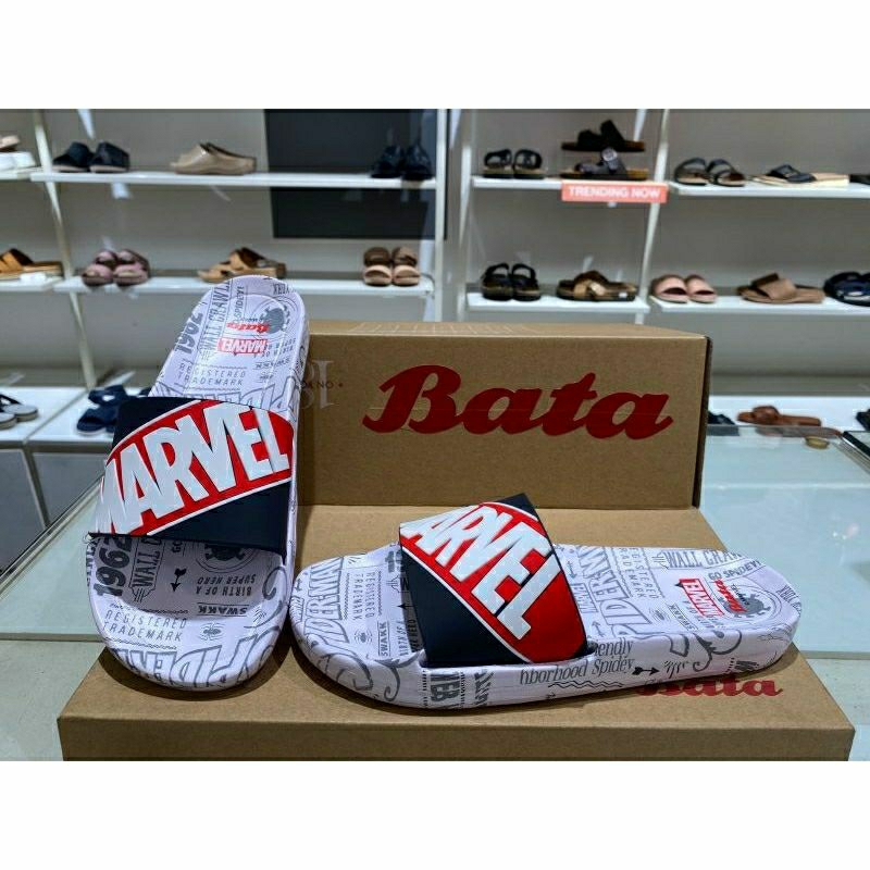 Bata Sandal Slop Anak Laki"Karet MARVEL 471-1147