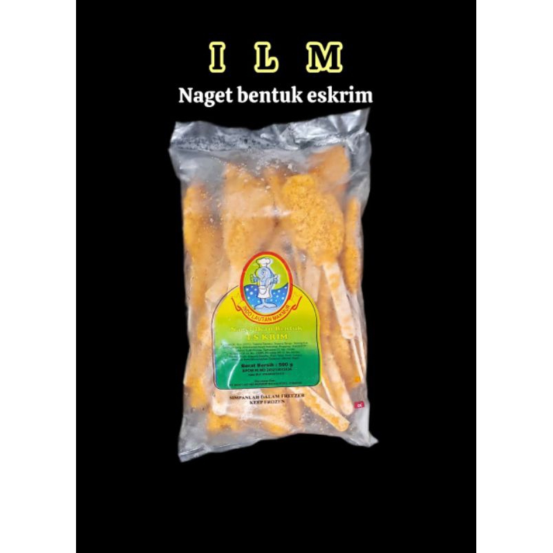 

ilm nugget ikan bentuk es krim - kaki naga ilm