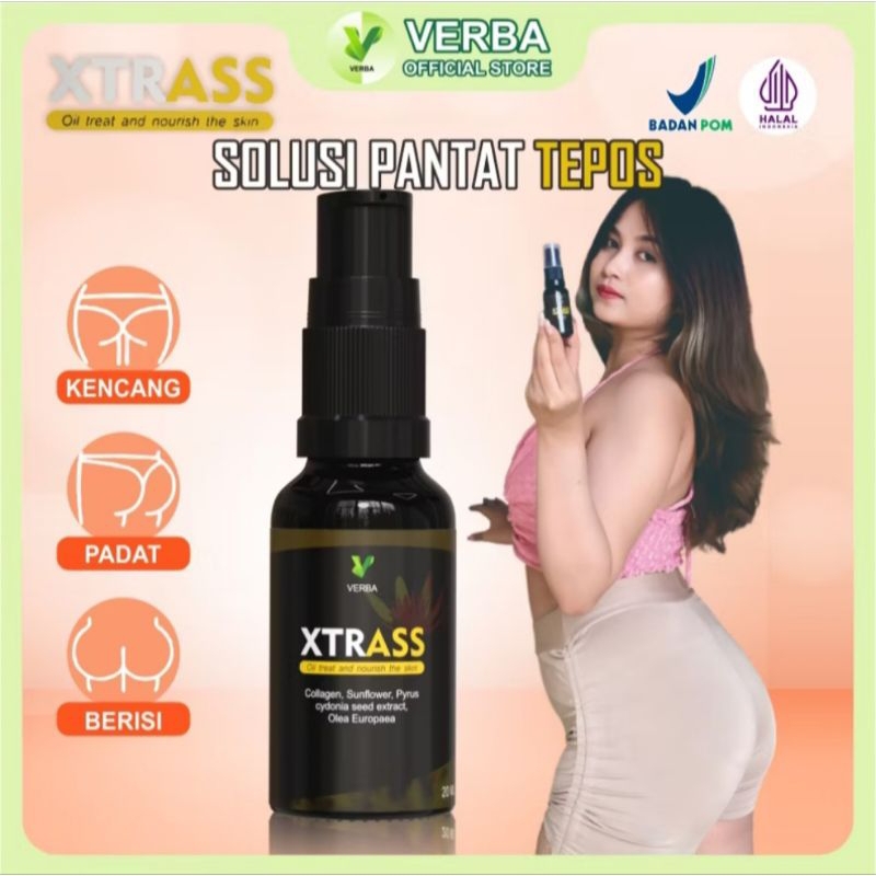 VERBA XTRASS  dan BREAST G - Rahasia Kecantikan Wanita Pembesar Bokong Pantat dan Payudara