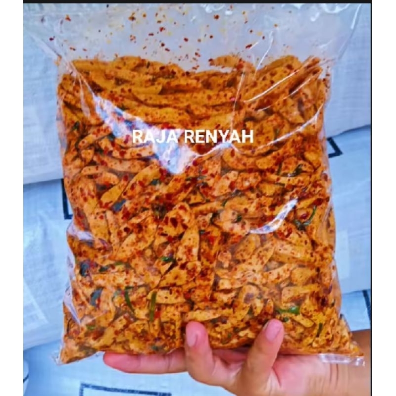 

Basreng pedas extra daun jeruk basreng sultan 1kg