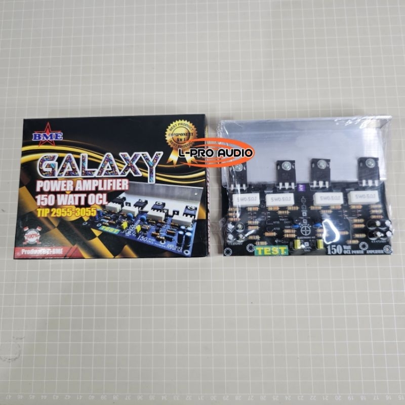 Kit power amplifier OCL 150 watt stereo Galaxy