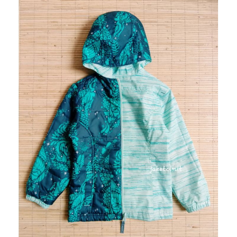 Jaket Anak Reversible / bolbal Quechua Decathlon