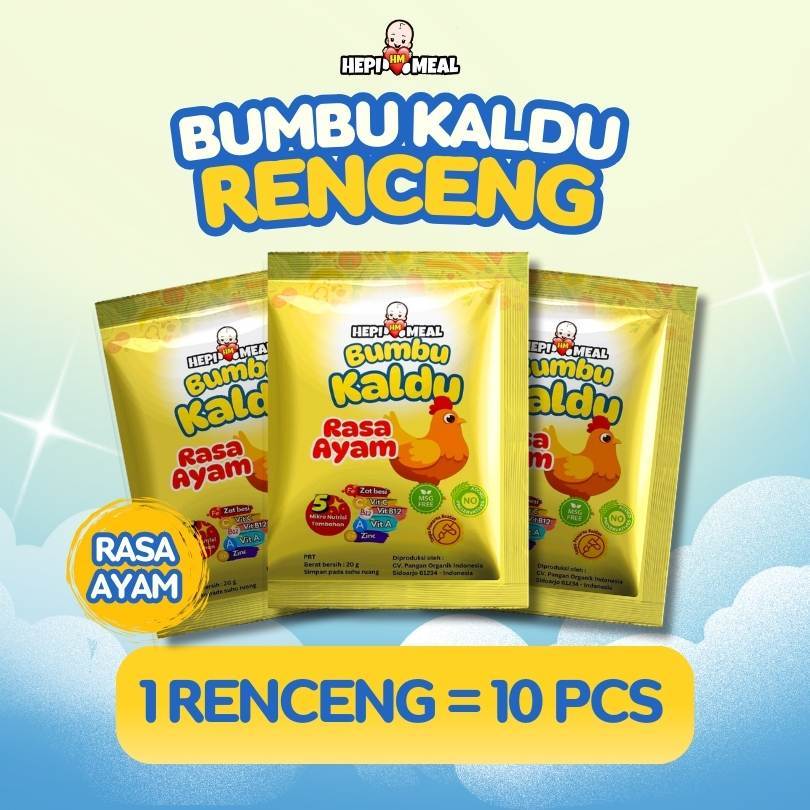 

1 Renteng Bumbu Kaldu Terfortifikasi INULIN AYAM kemasan sachet | Cocok untuk bumbu MPASI