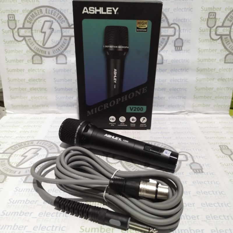 MICROPHONE / MIKROFON ASHLEY V-200