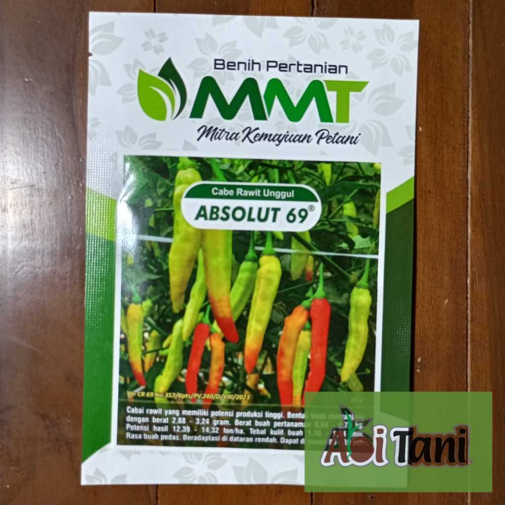Benih Cabe Rawit Unggul absolut 69 MMT