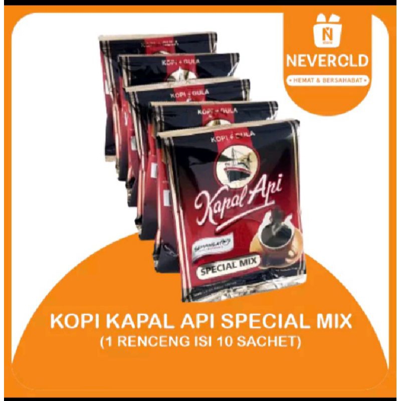 

Kopi kapal Api mix+gula 23gr 1 Renceng isi 10 pcs