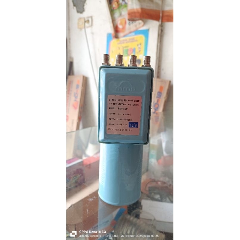 MMP LNB C-BAND 666 QUATRO 4 RECIVER