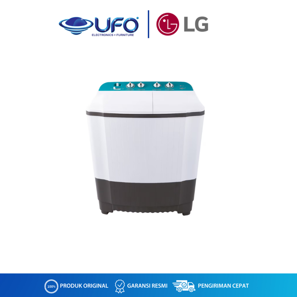LG P7000N Mesin Cuci 2 Tabung 7Kg