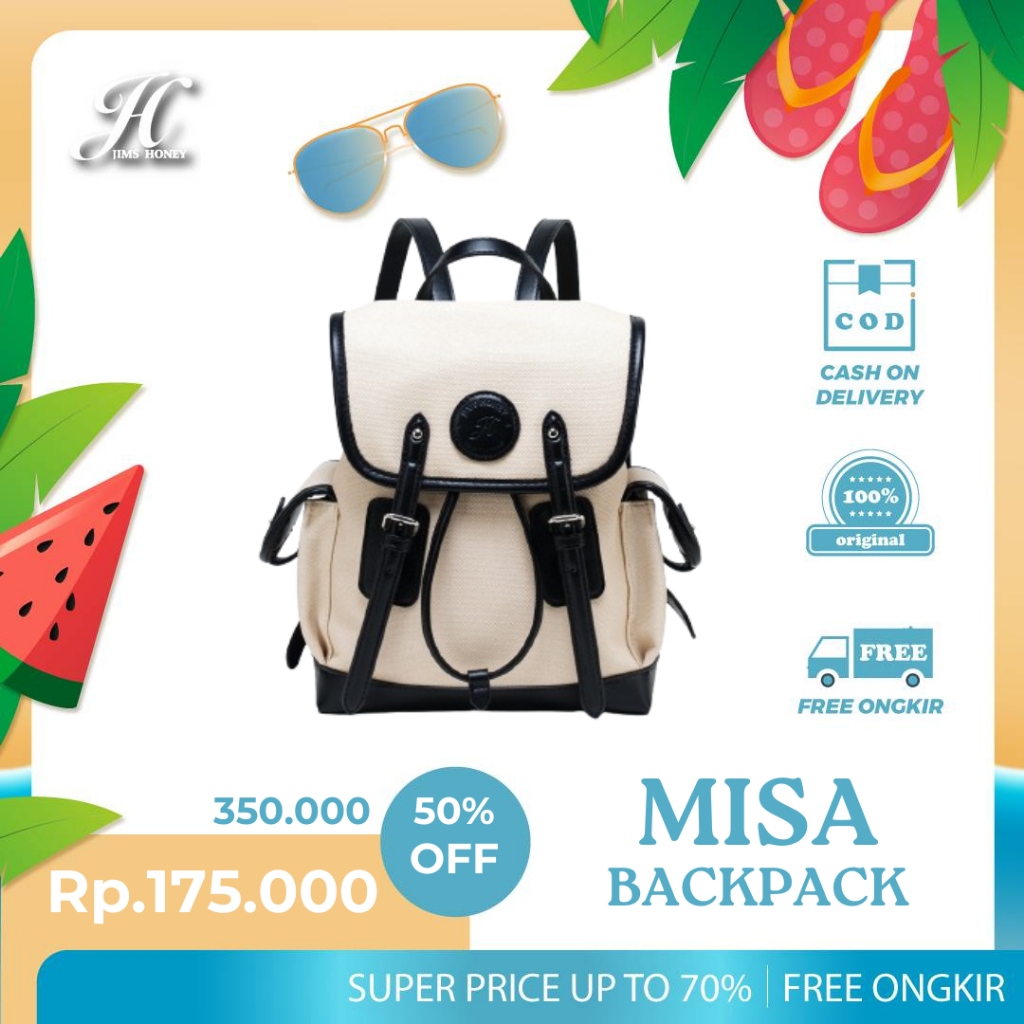 JIMS HONEY Tas Ransel Mini Wanita MISA BACKPACK