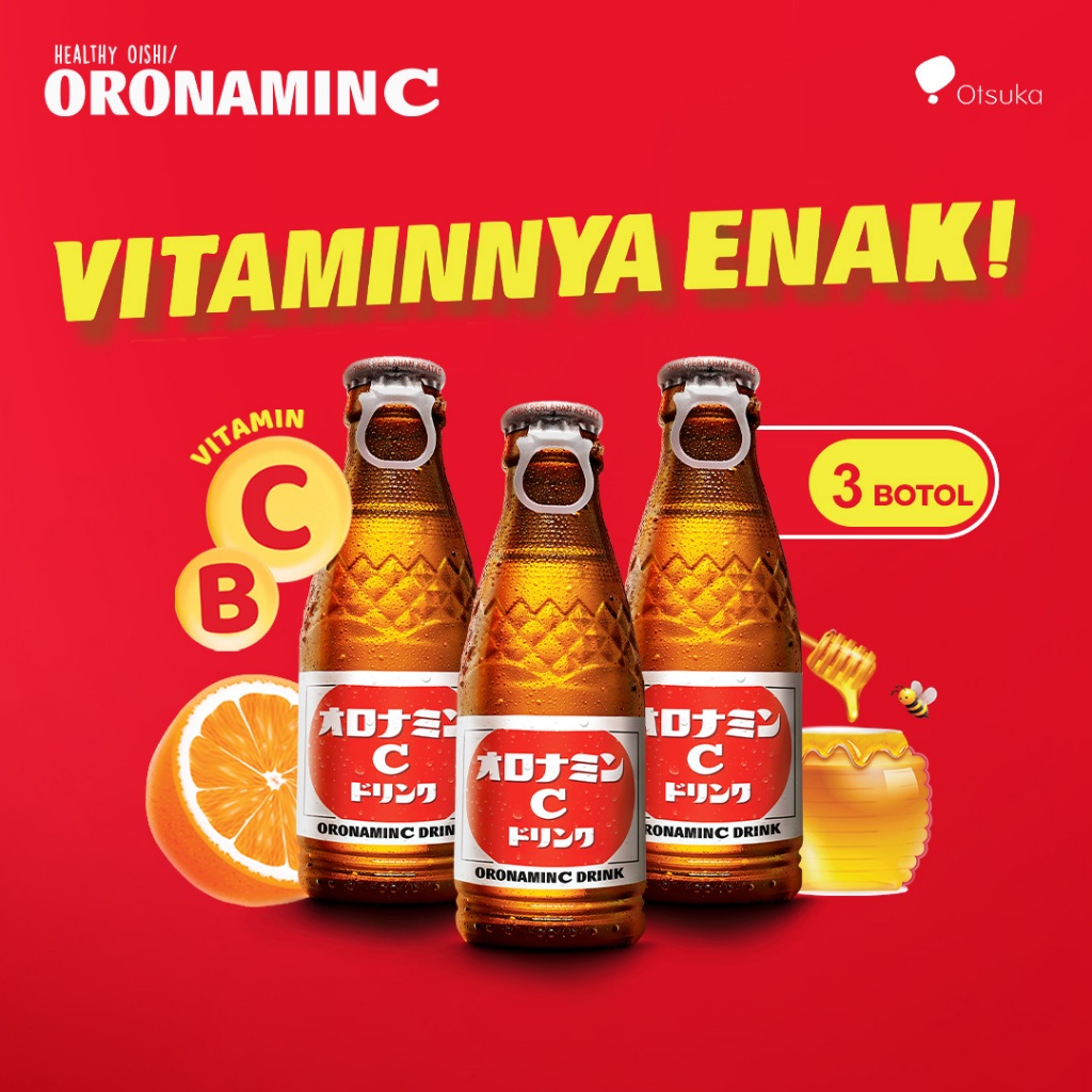 

ORONAMIN C DRINK 120ml - 3 Botol