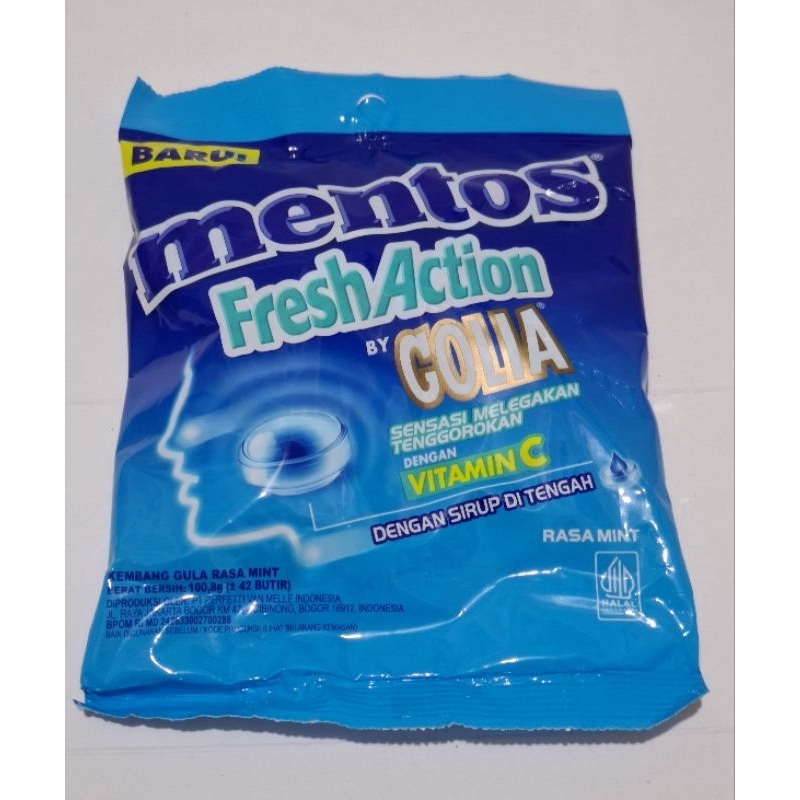 

Permen mentos Golia mint (pak )