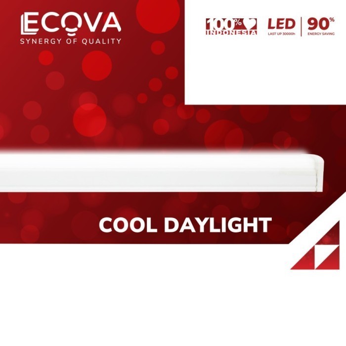 Ecova Lampu TL T5 LED Neon 5Watt 5W  10Watt 10W  15Watt 15W  20Watt 20W