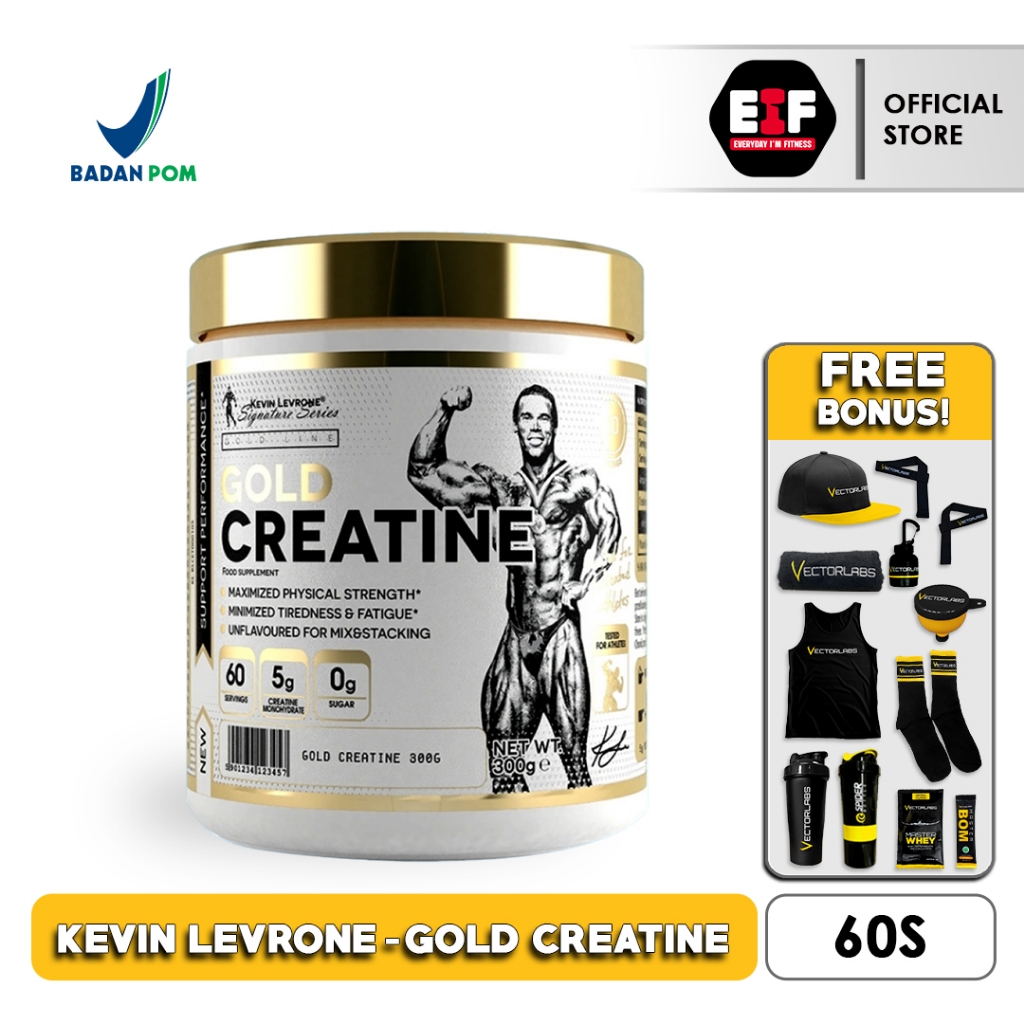 KEVIN LEVRONE Gold Creatine Monohydrate 300 Gram