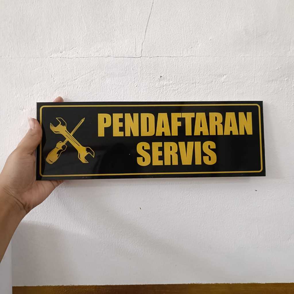 

PAPAN AKRILIK dan STIKER, PAPAN PENDAFTARAN SERVICE, AKRILIK CUSTOM, FREE DESAIN ( A 273 )
