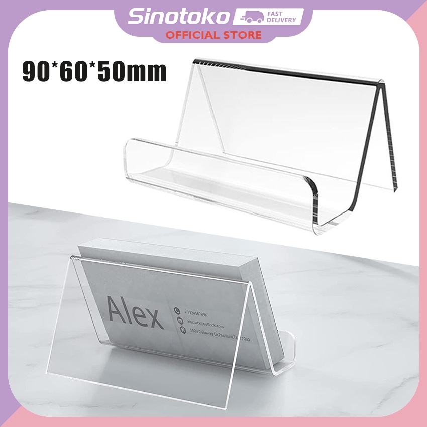 

Pemegang Kartu Nama Akrilik / Pemegang Kartu Nama Akrilik Transparan / Pemegang Kartu Nama Kantor