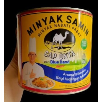 

Cap Onta Minyak Samin Dari Blue Band 2 kg