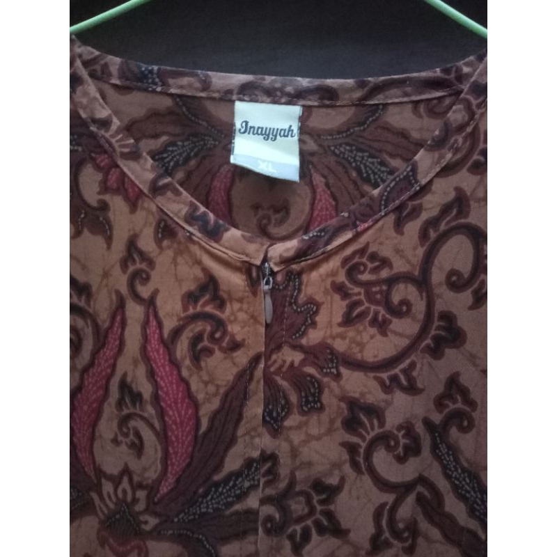Preloved dress batik by Inayah
