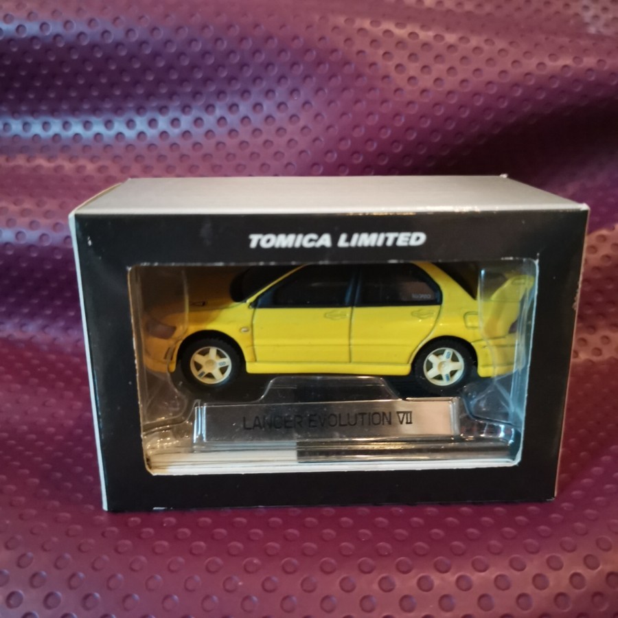 Tomica Limited TL Mitsubishi Lancer Evolution VII Kuning No number