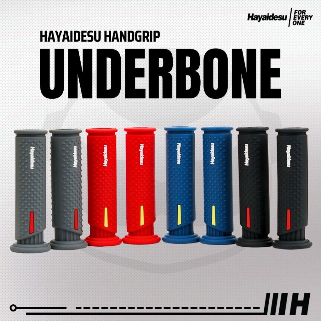 Hayaidesu Handgrip UNDERBONE - Hand Grip Motor Sport & Matic ADV, PCX, NMAX, Aerox, Ninja, Zx, CBR, 