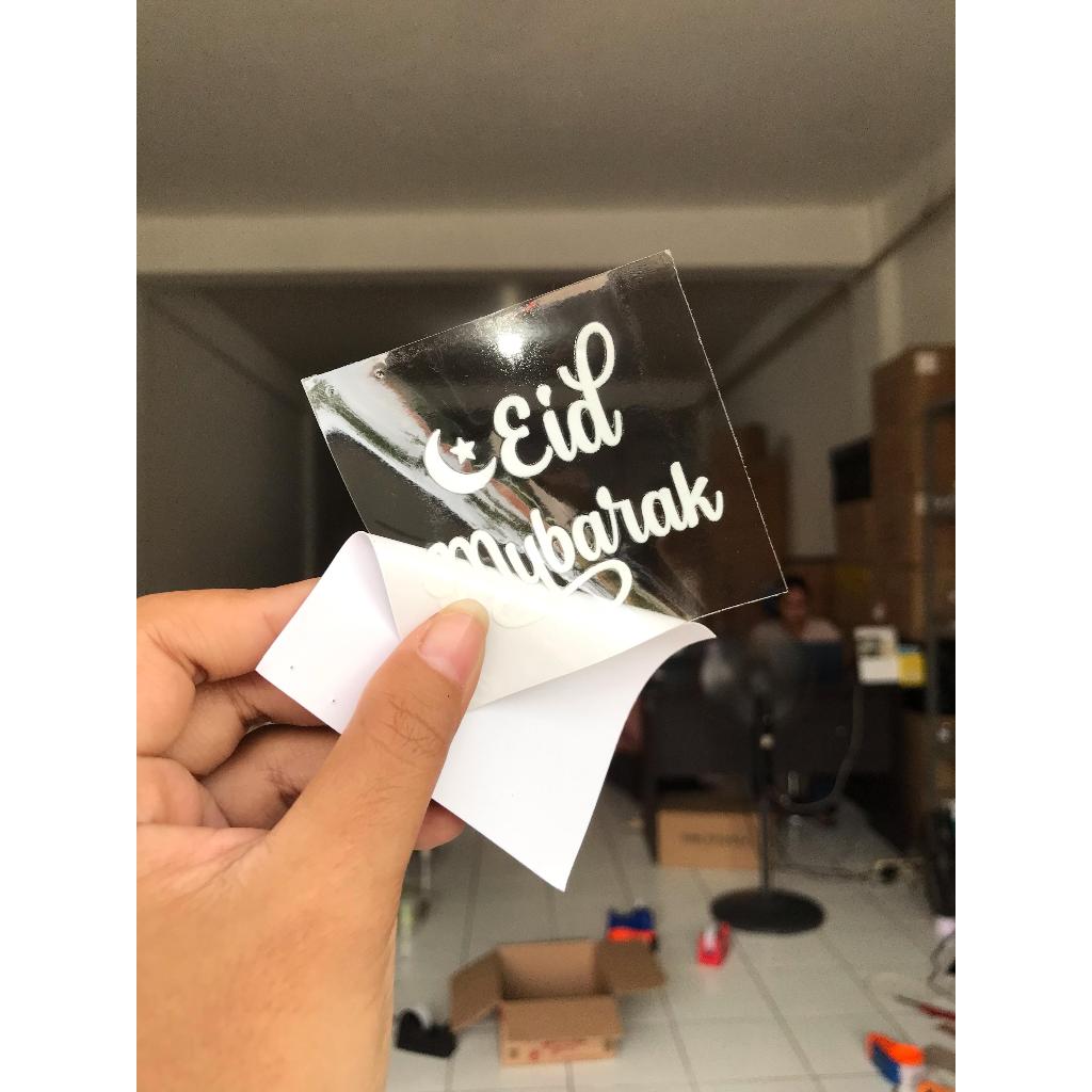 

Stiker Eid Mubarak UV-DTF / Stiker Lebaran / Stiker Idul Fitri