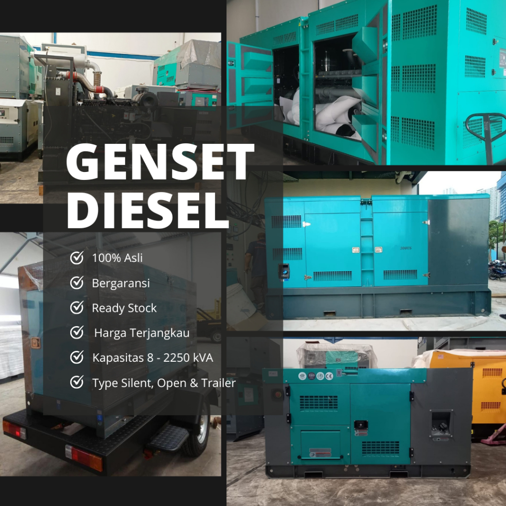 Genset Perkins 10 kVA  Genset Silent 10 kVA